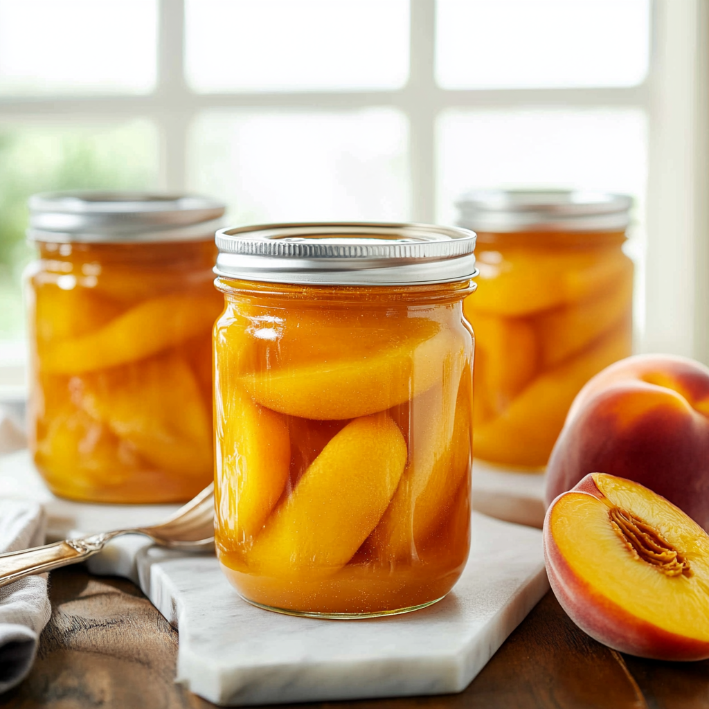 Canned Peaches